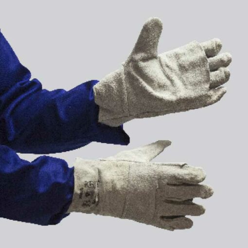 APRON PALM LEATHER GLOVE - WRIST LENGTH