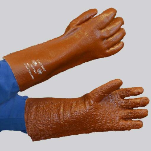 PVC HEAVY WEIGHT GLOVE – ELBOW LENGTH (TERRY PALM)