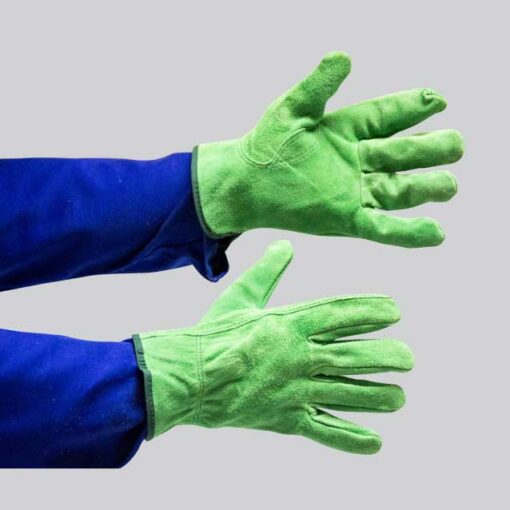 VIP KEYSTONE GREEN SPLIT LEATHER GLOVE