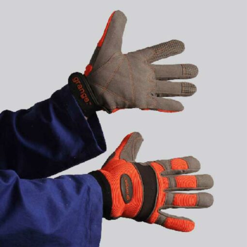 GRANGE ALL WEATHER HI-VIZ UTILITY GLOVE - WET & DRY